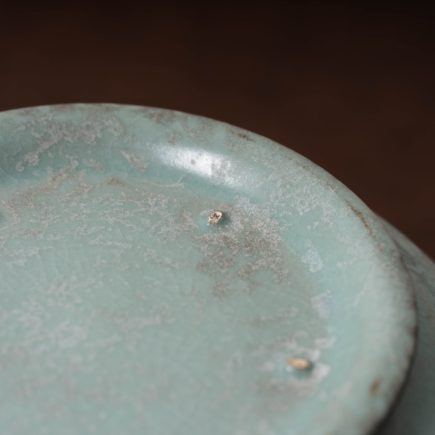 Northern Song Dynasty Ru ware Celadon Jar with Flower Rim and Animal Design