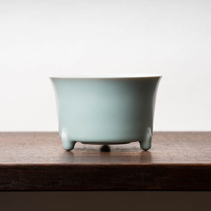 Ming Dynasty Longquan Celadon Censer with Three Legs