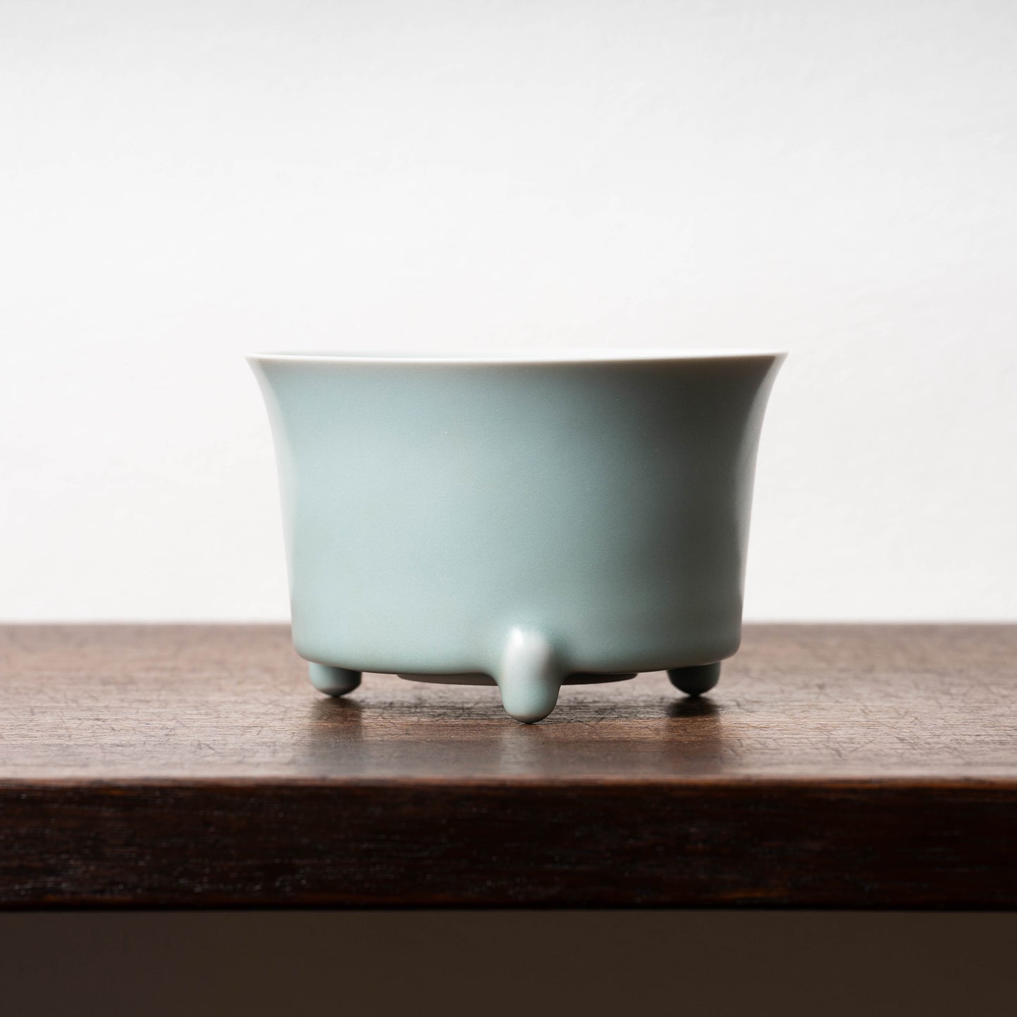 Ming Dynasty Longquan Celadon Censer with Three Legs