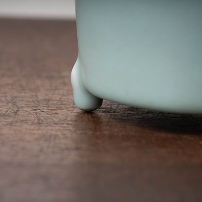 Ming Dynasty Longquan Celadon Censer with Three Legs