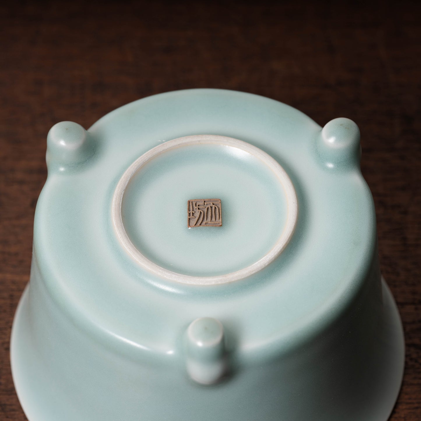 Ming Dynasty Longquan Celadon Censer with Three Legs