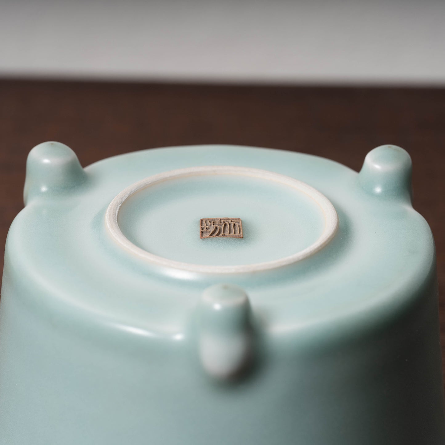 Ming Dynasty Longquan Celadon Censer with Three Legs