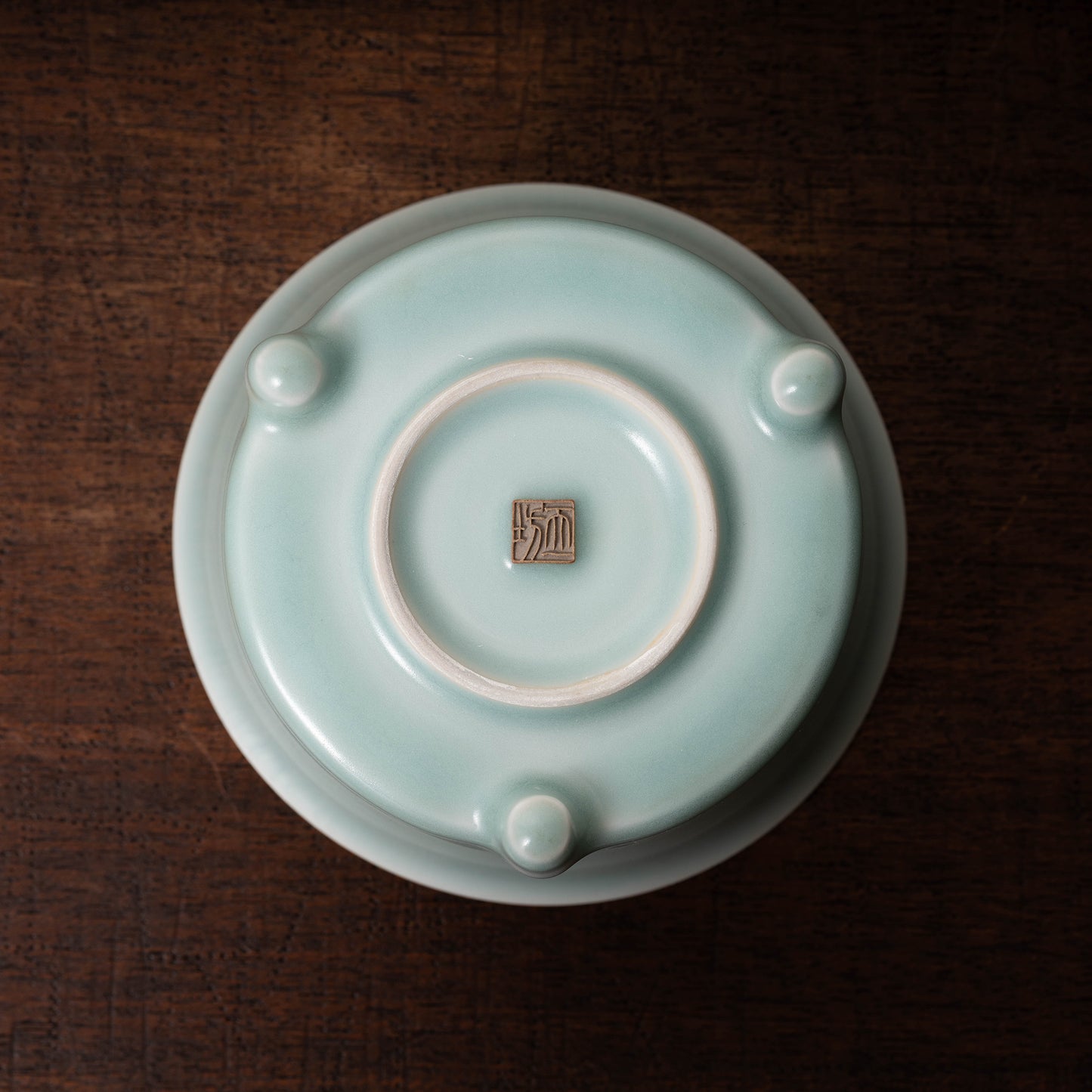 Ming Dynasty Longquan Celadon Censer with Three Legs