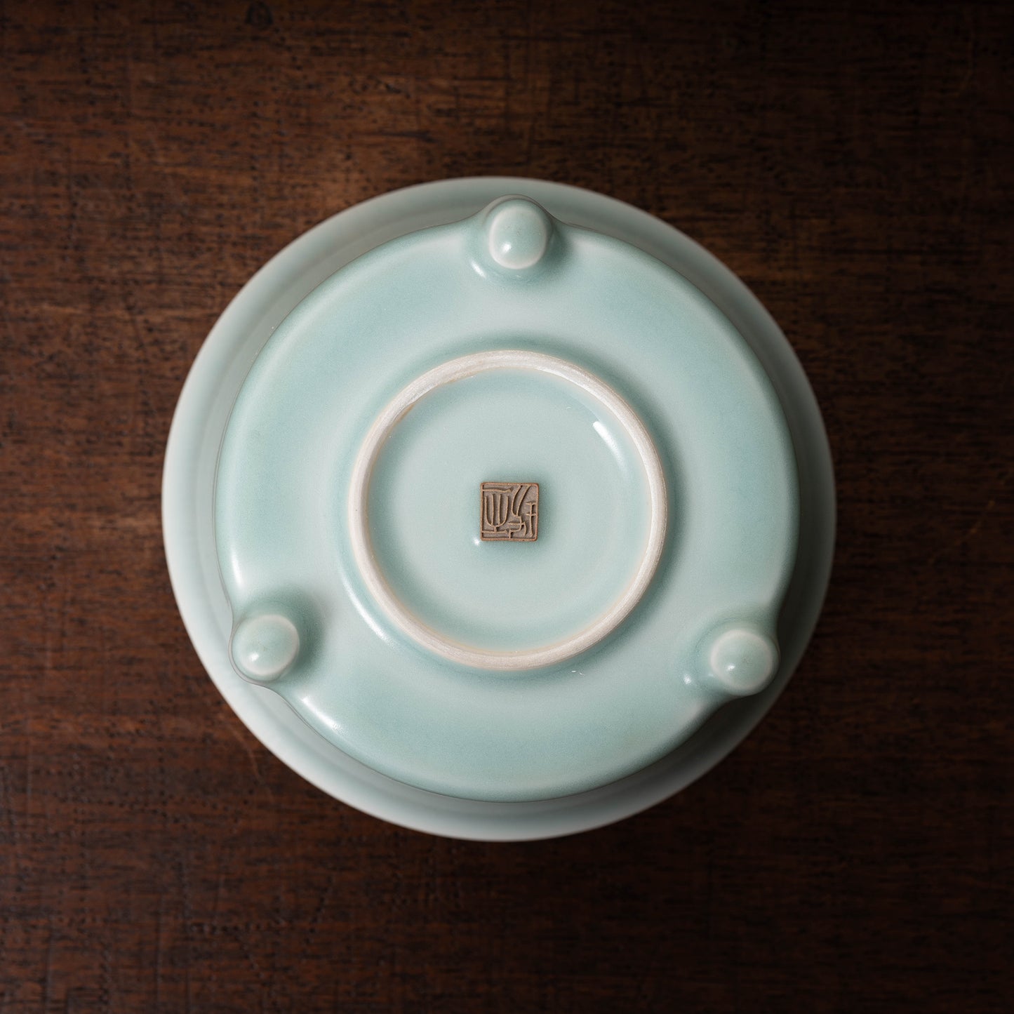 Ming Dynasty Longquan Celadon Censer with Three Legs