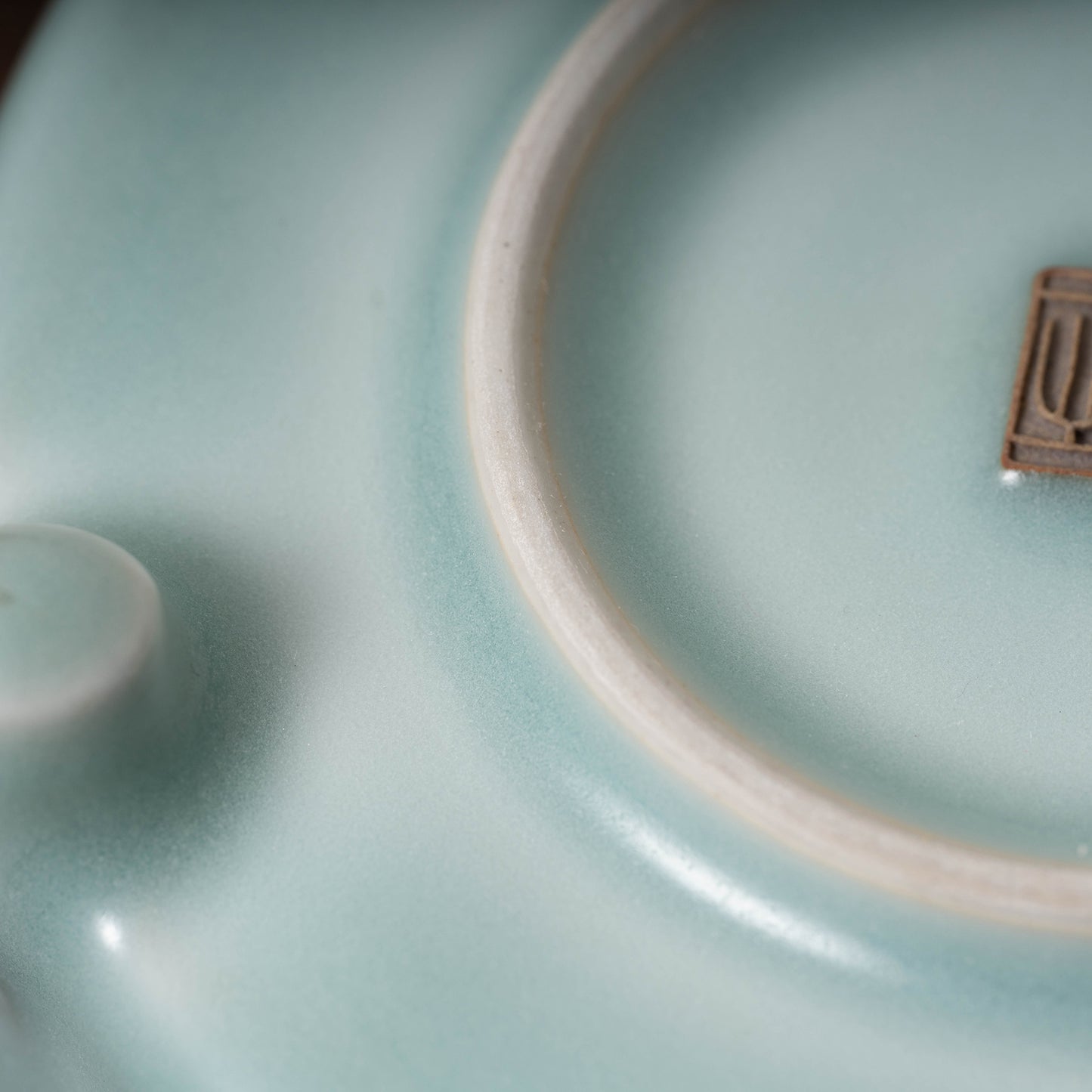 Ming Dynasty Longquan Celadon Censer with Three Legs