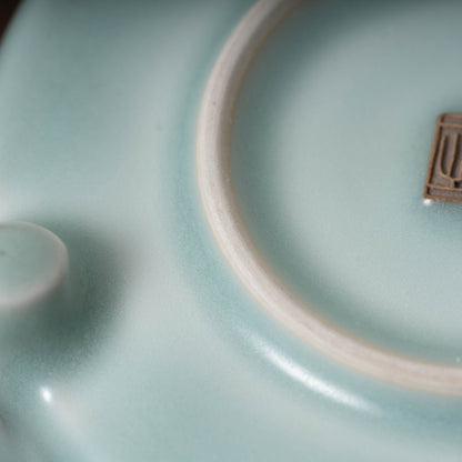 Ming Dynasty Longquan Celadon Censer with Three Legs