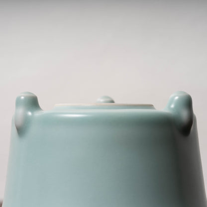 Ming Dynasty Longquan Celadon Censer with Three Legs