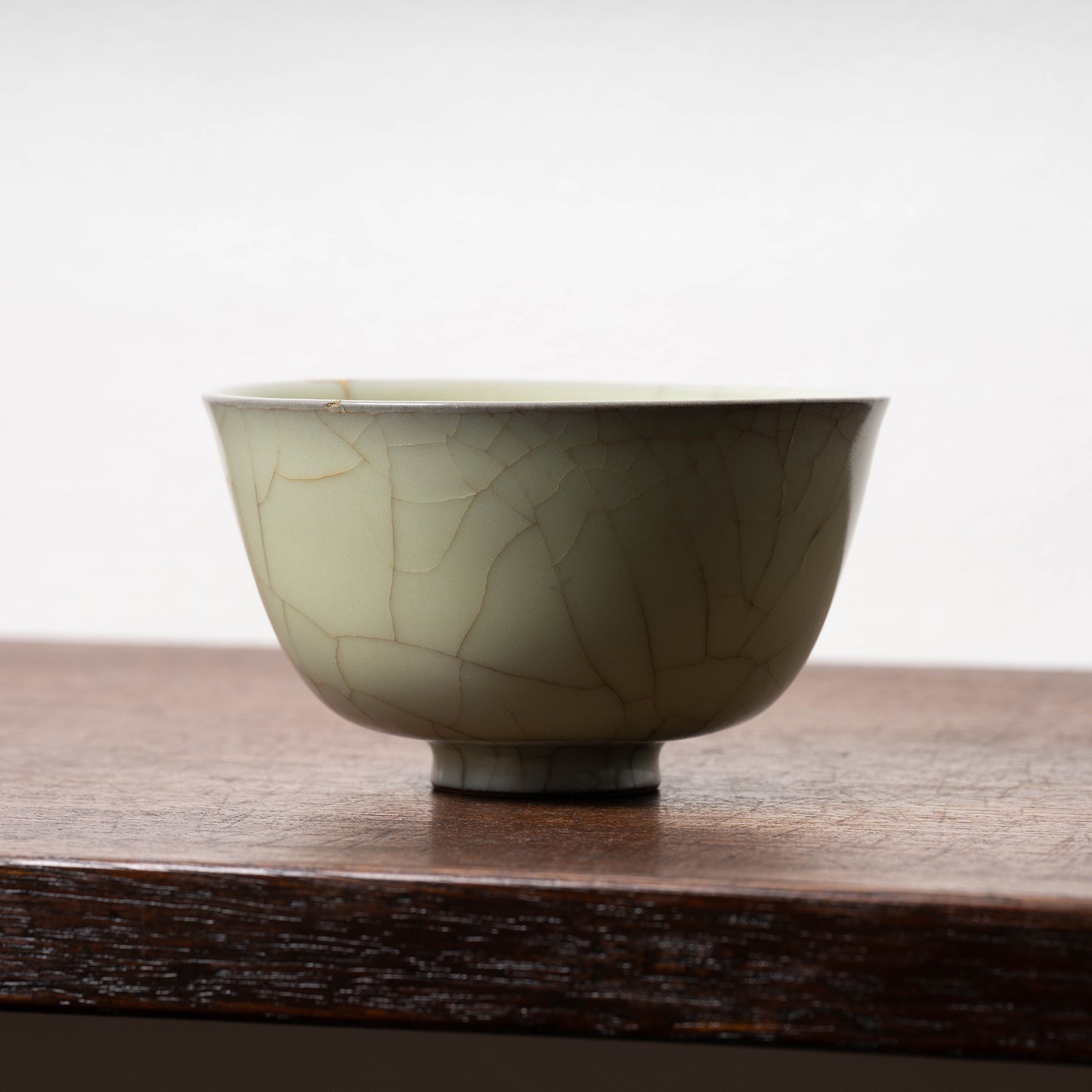 Qing Dynasty Ge ware Celadon Bowl(kintsugi)
