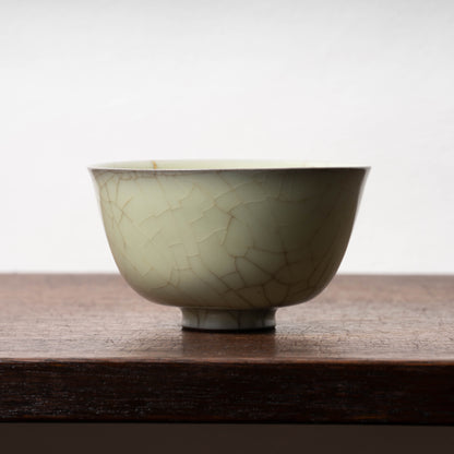 Qing Dynasty Ge ware Celadon Bowl(kintsugi)