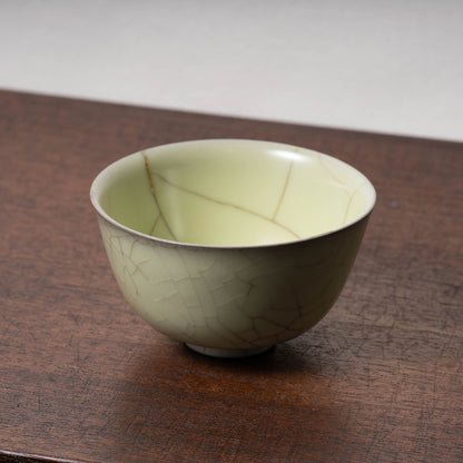 Qing Dynasty Ge ware Celadon Bowl(kintsugi)
