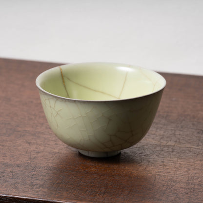 Qing Dynasty Ge ware Celadon Bowl(kintsugi)