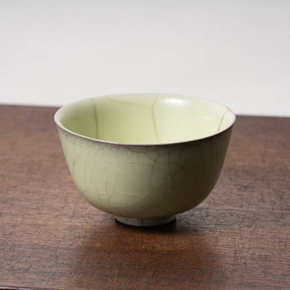 Qing Dynasty Ge ware Celadon Bowl(kintsugi)