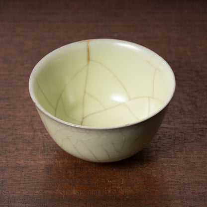 Qing Dynasty Ge ware Celadon Bowl(kintsugi)