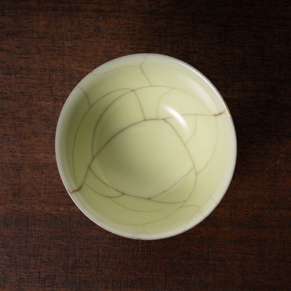 Qing Dynasty Ge ware Celadon Bowl(kintsugi)