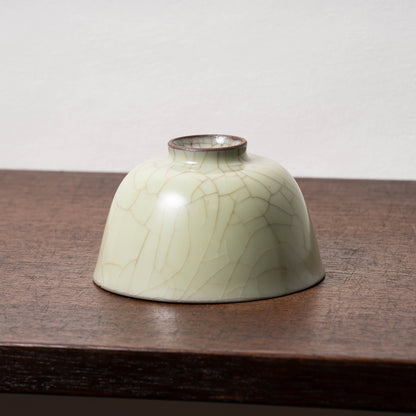 Qing Dynasty Ge ware Celadon Bowl(kintsugi)