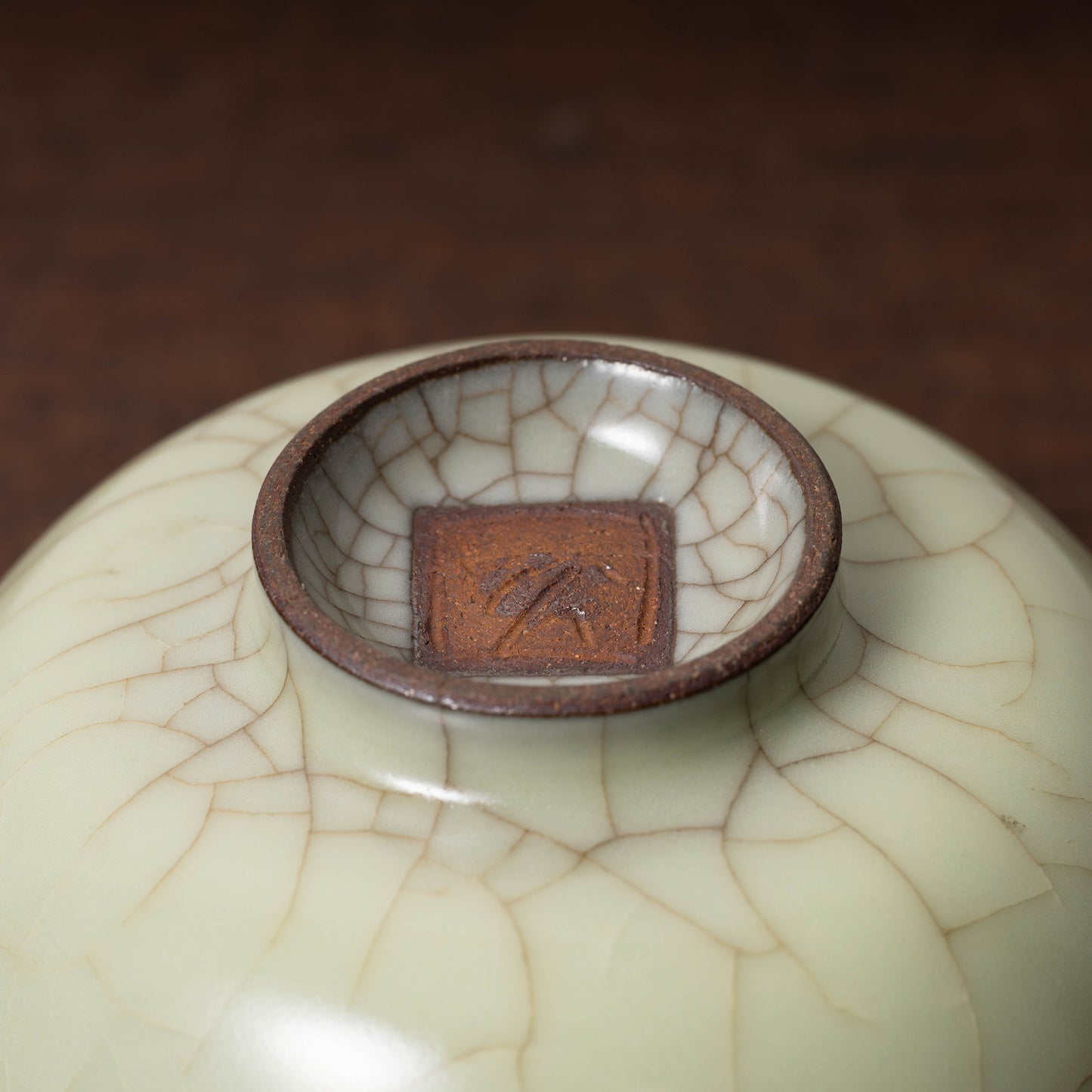 Qing Dynasty Ge ware Celadon Bowl(kintsugi)