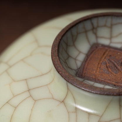 Qing Dynasty Ge ware Celadon Bowl(kintsugi)