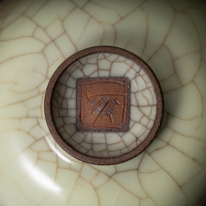 Qing Dynasty Ge ware Celadon Bowl(kintsugi)