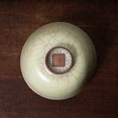 Qing Dynasty Ge ware Celadon Bowl(kintsugi)