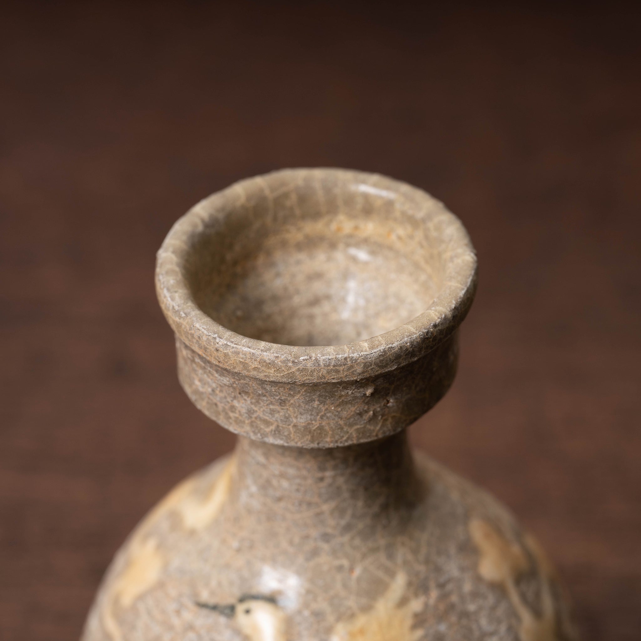 高麗 青磁象嵌雲鶴文瓶 – 燦禾 SANKA