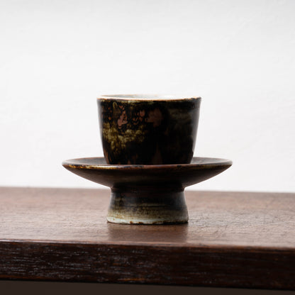 Joseon Dynasty Conical Shaped Bowl and Stand