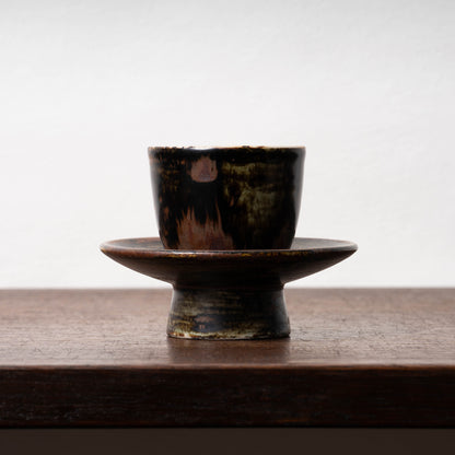 Joseon Dynasty Conical Shaped Bowl and Stand