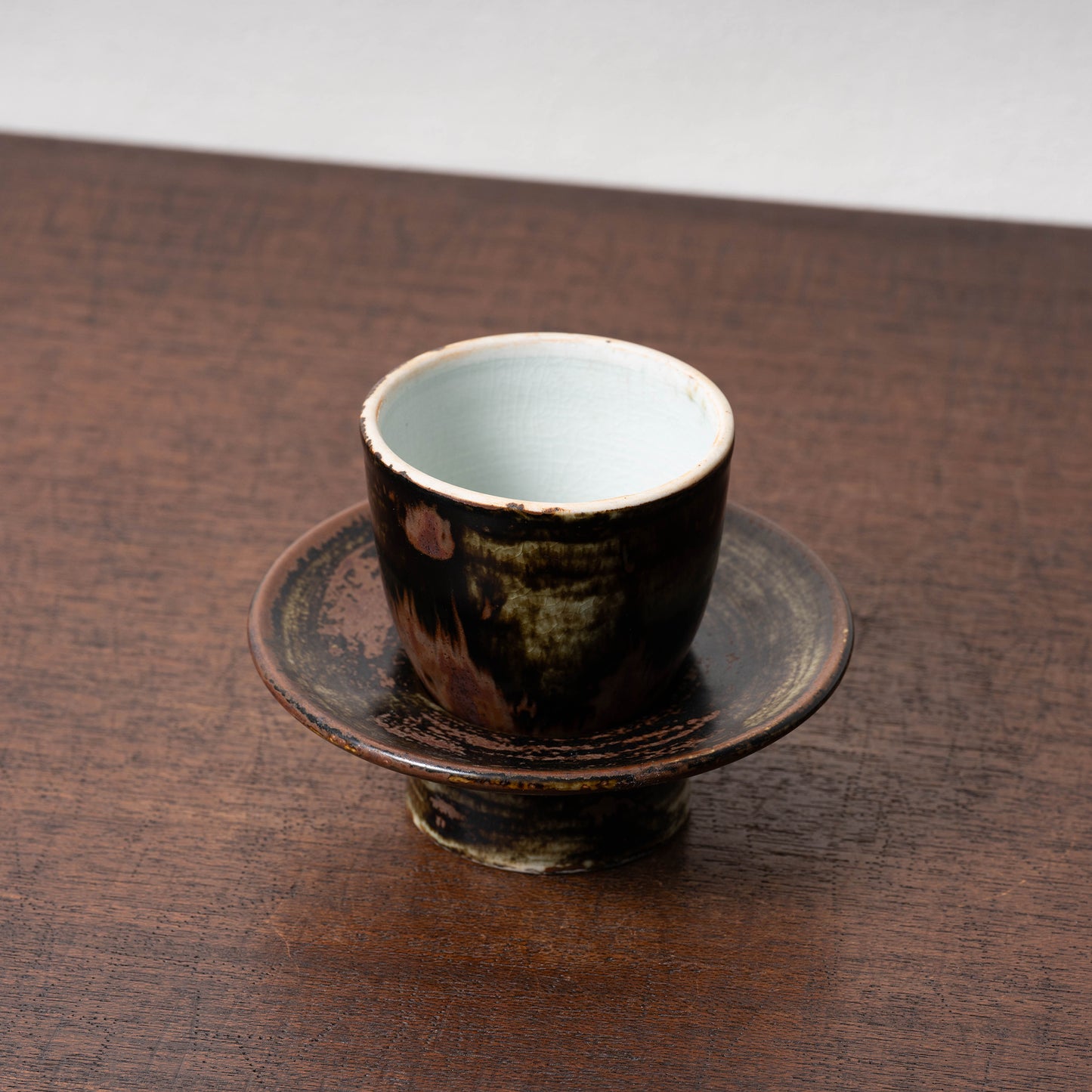 Joseon Dynasty Conical Shaped Bowl and Stand