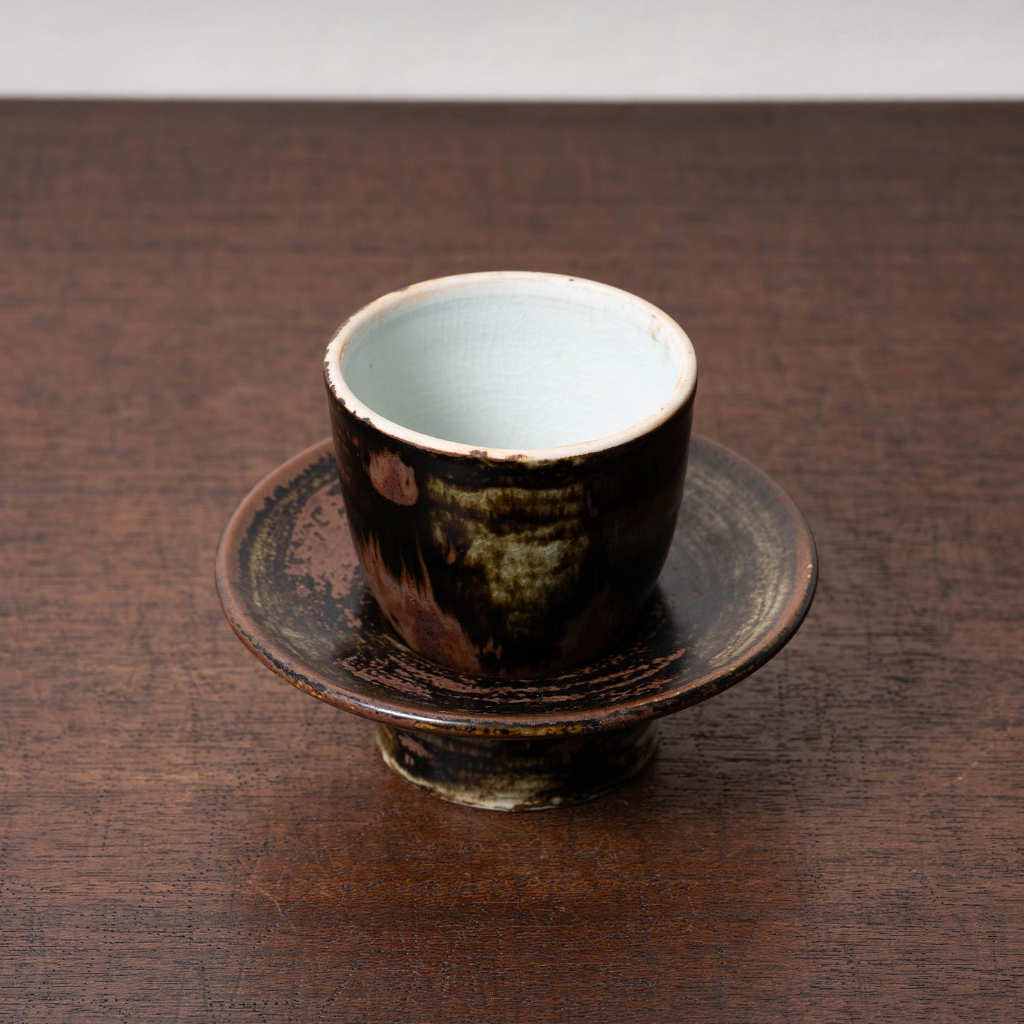 Joseon Dynasty Conical Shaped Bowl and Stand