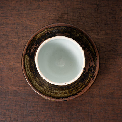 Joseon Dynasty Conical Shaped Bowl and Stand