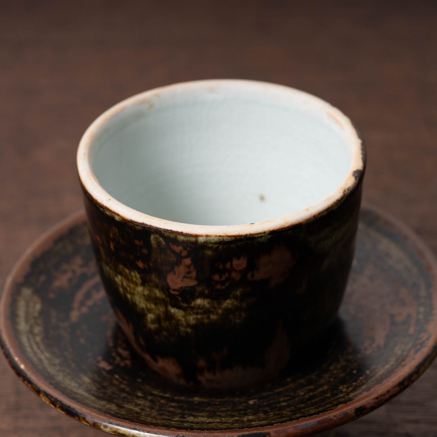 Joseon Dynasty Conical Shaped Bowl and Stand