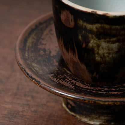 Joseon Dynasty Conical Shaped Bowl and Stand