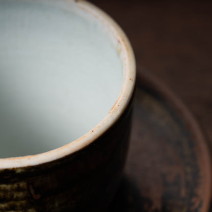 Joseon Dynasty Conical Shaped Bowl and Stand