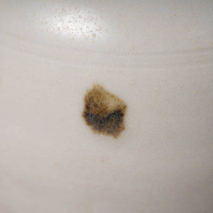 唐代 邢州窯 白釉鉄斑草飾瓶