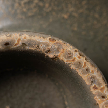 北宋 越州窯青磁盤口長頸瓶