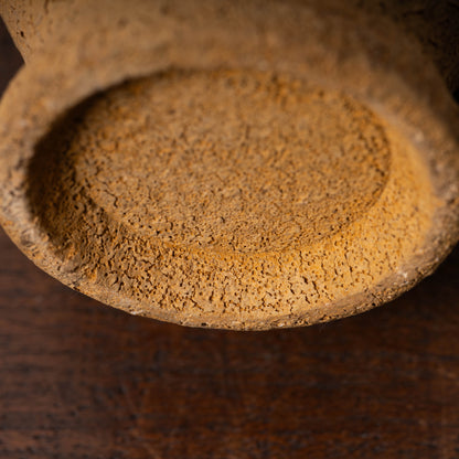 北宋 鈞窯 澱青釉紫斑瓜棱花口水注