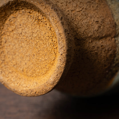 北宋 鈞窯 澱青釉紫斑瓜棱花口水注