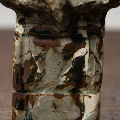 Goryeo Marbled Celadon House-Shaped Water Dropper