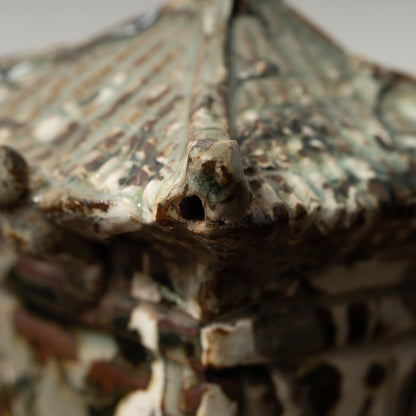 Goryeo Marbled Celadon House-Shaped Water Dropper
