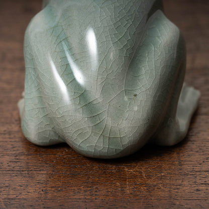高麗 青磁蛙形水滴