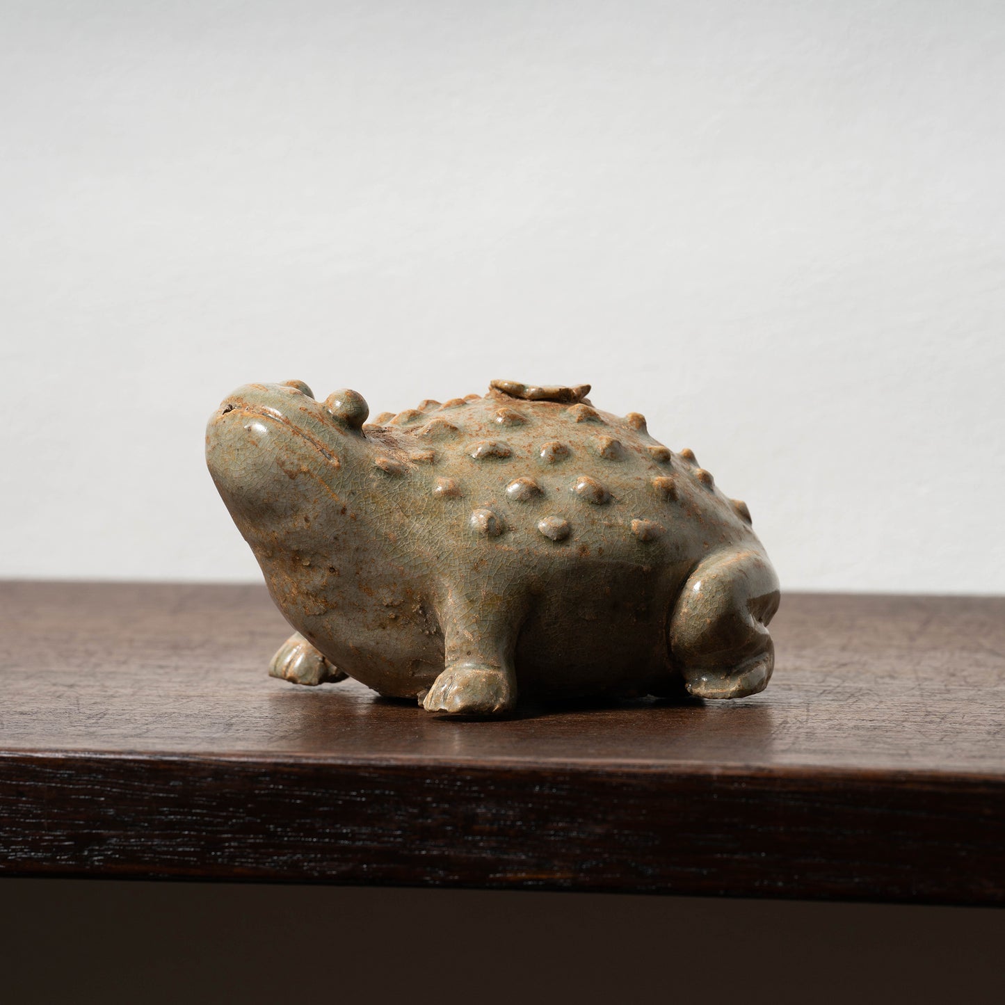 Goryeo Celadon Water Dropper in the form of a Toad