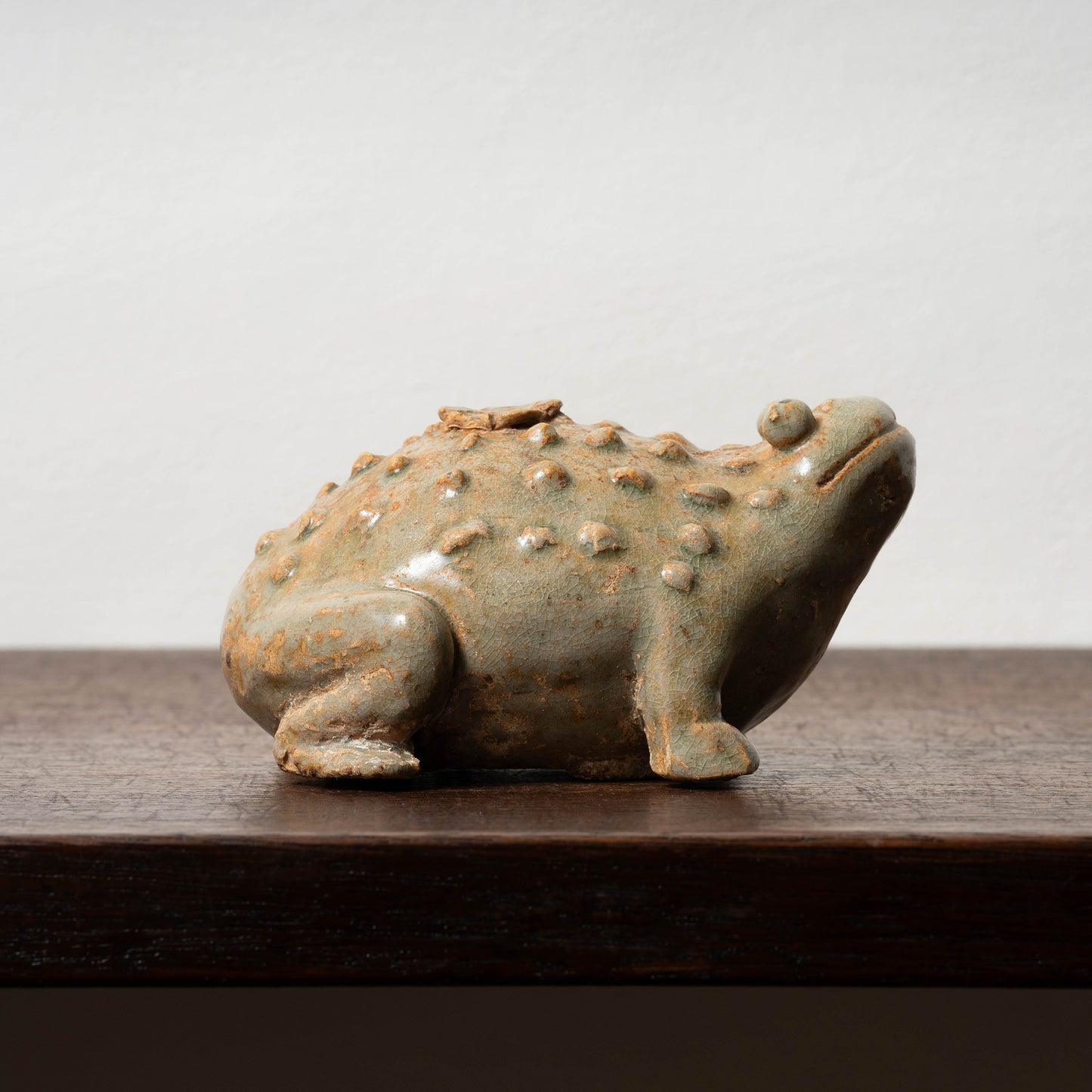 Goryeo Celadon Water Dropper in the form of a Toad