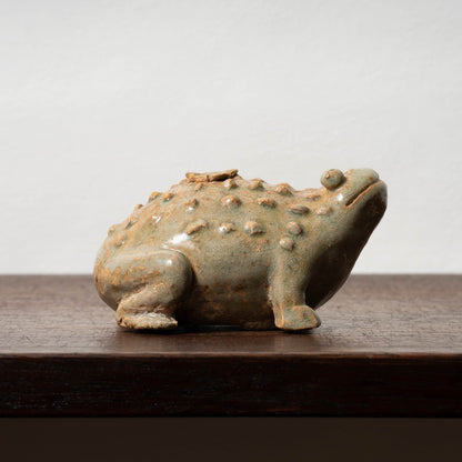Goryeo Celadon Water Dropper in the form of a Toad