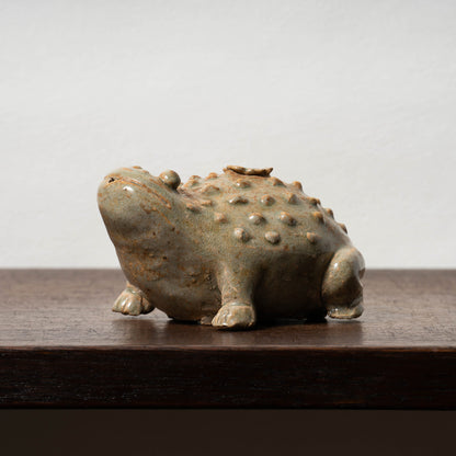 Goryeo Celadon Water Dropper in the form of a Toad