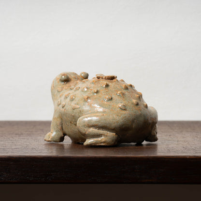 Goryeo Celadon Water Dropper in the form of a Toad