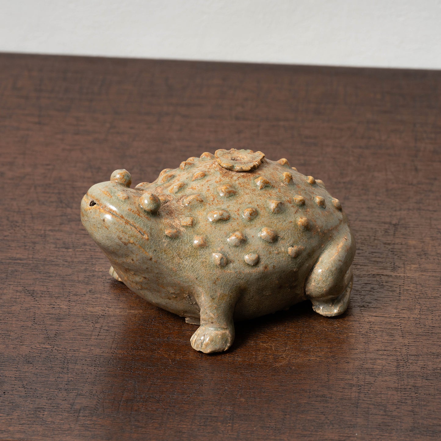 Goryeo Celadon Water Dropper in the form of a Toad