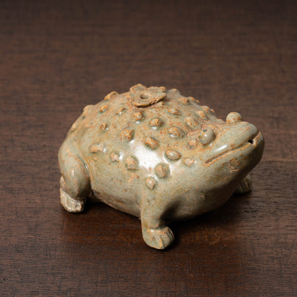 Goryeo Celadon Water Dropper in the form of a Toad
