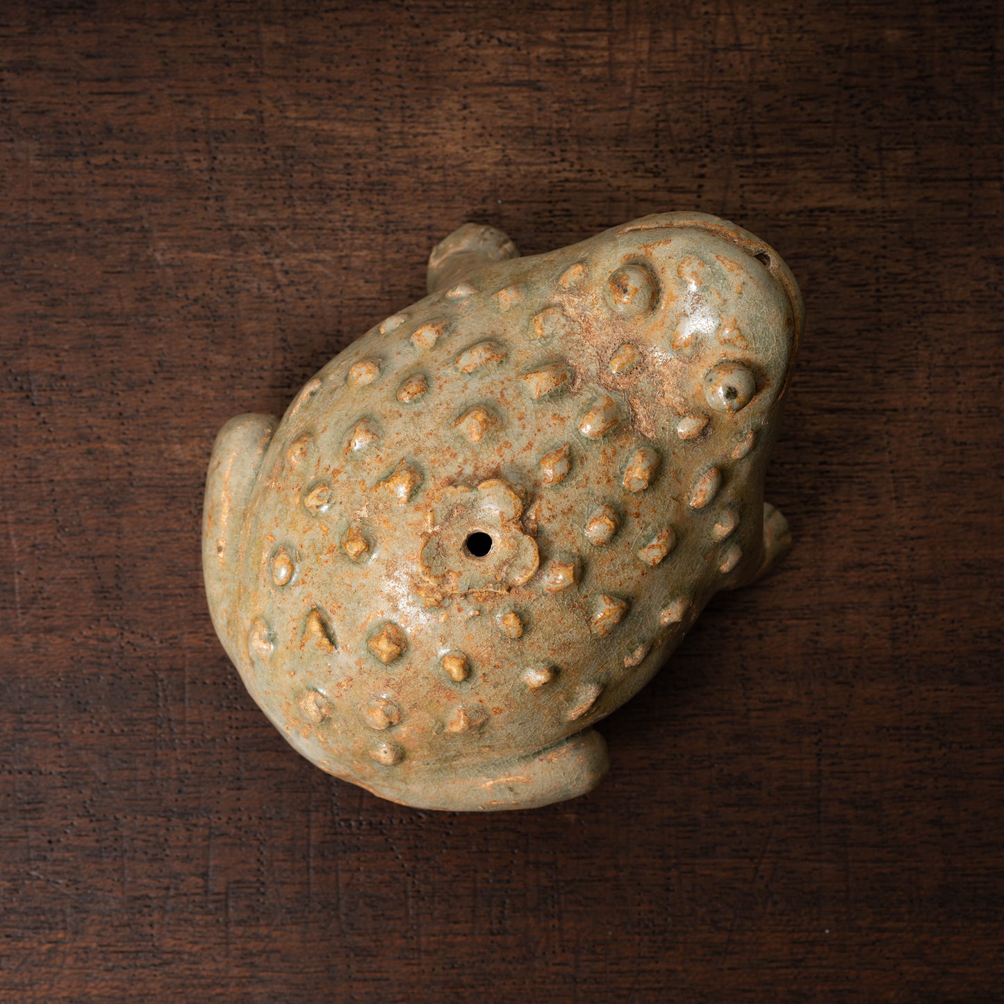 Goryeo Celadon Water Dropper in the form of a Toad