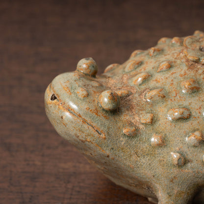 Goryeo Celadon Water Dropper in the form of a Toad