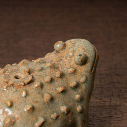 Goryeo Celadon Water Dropper in the form of a Toad