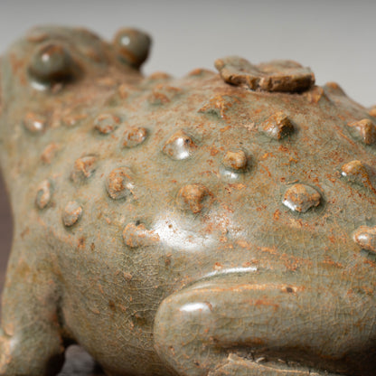 Goryeo Celadon Water Dropper in the form of a Toad